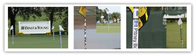 examples of flagstick ads